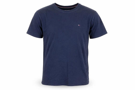 Tommy Jeans Men's Blue Cotton Regular Fit T-Shirt Size M