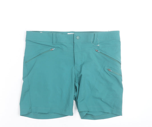 Columbia Women’s Green Size 10 Athletic Hiking Shorts Quick Dry