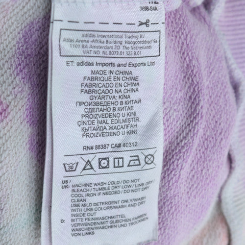 Adidas Pharrell Williams Men’s Multicoloured Tie-Dye Sweatshirt M