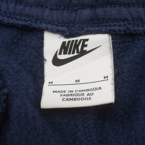 Nike Men's Blue Fleece Jogger Trousers M Regular Fit Activewear