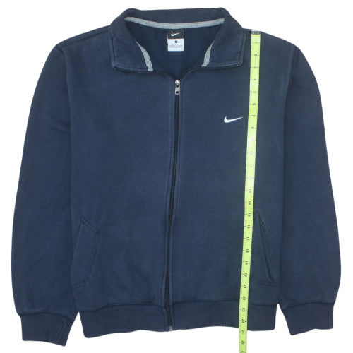 Nike Men's Blue Full Zip Fleece Sweatshirt L Regular Fit