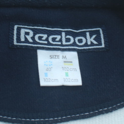 Reebok Men’s Blue Crew Neck Pullover Sweatshirt M Sports Style