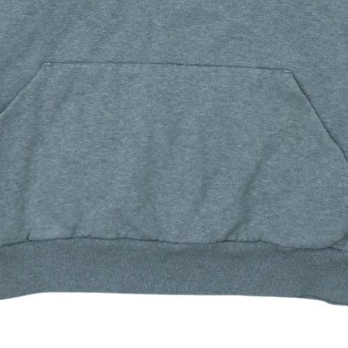 Puma Men's Grey 3XL Pullover Hoodie with Logo and Kangaroo Pocket