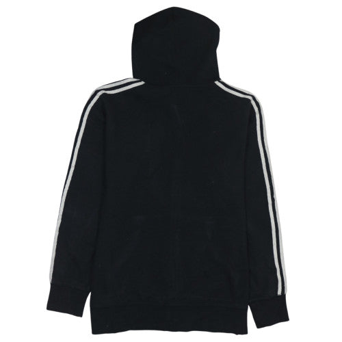 Adidas Men's Black Full Zip Hoodie L Sports Basketball Style