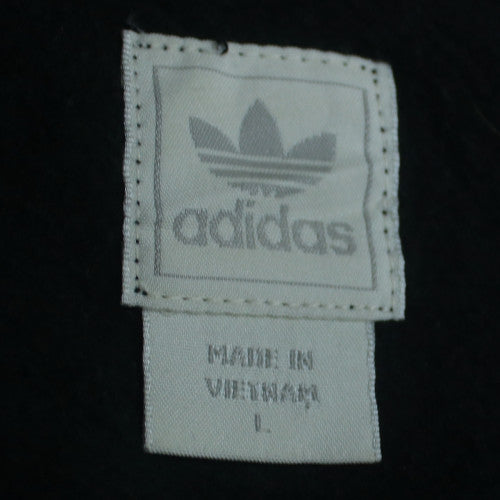 Adidas Men's Black Full Zip Hoodie L Sports Basketball Style