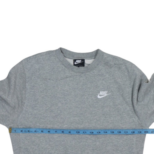 Nike Men's Grey XS Pullover Sweatshirt Crew Neck Sportswear