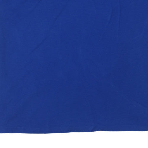 Tommy Hilfiger Men's Blue 2XL Cotton Crew Neck Graphic T-Shirt