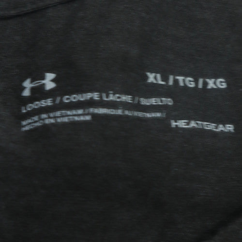 Under Armour Men's Black XL HeatGear Loose Fit T-Shirt