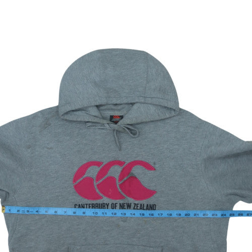 Canterbury of New Zealand Mens Grey L Pullover Hoodie