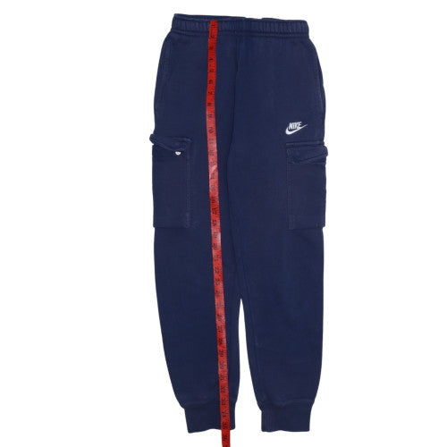 Nike Men's Blue XS Fleece Jogger Cargo Activewear Trousers