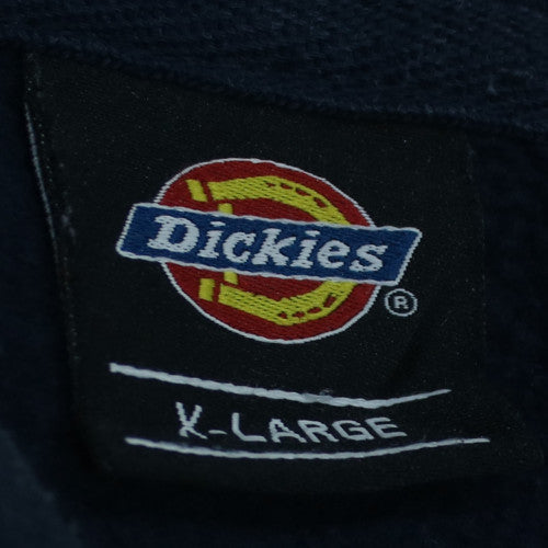 Dickies Men's Blue XL Pullover Hoodie with Logo Graphic Print