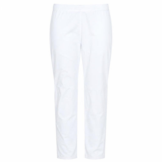 Ralph Lauren Womens White Slim Twill Stretch Trousers M