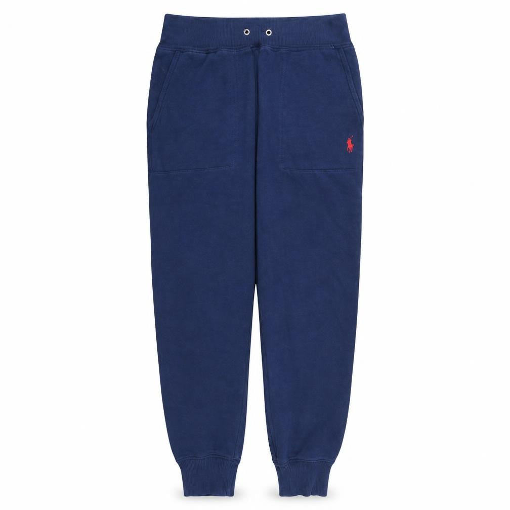 Polo Ralph Lauren Men’s Blue Jogger Sweatpants S Fleece Cotton Blend