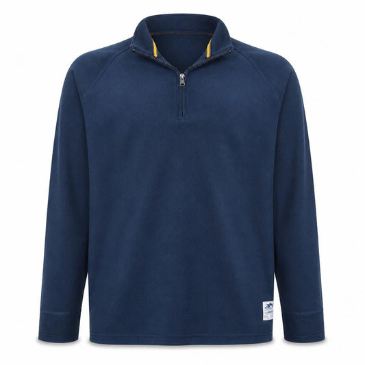 Timberland Men’s Blue L 1/2 Zip Cotton Sweatshirt