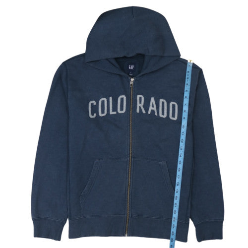 GAP Men's Blue Colorado Full Zip Hoodie Size L