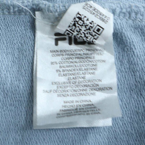 Fila Men's Blue Crew Neck Pullover Sweatshirt Size L