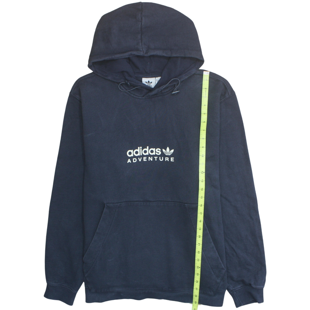 adidas Men’s Blue Adventure Pullover Hoodie Size L
