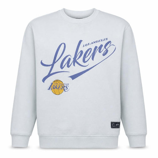Primark NBA Los Angeles Lakers White Men's Small Pullover Sweatshirt