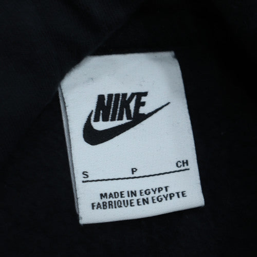 Nike Men’s Black Pullover Hoodie S Graphic Fleece Sweatshirt