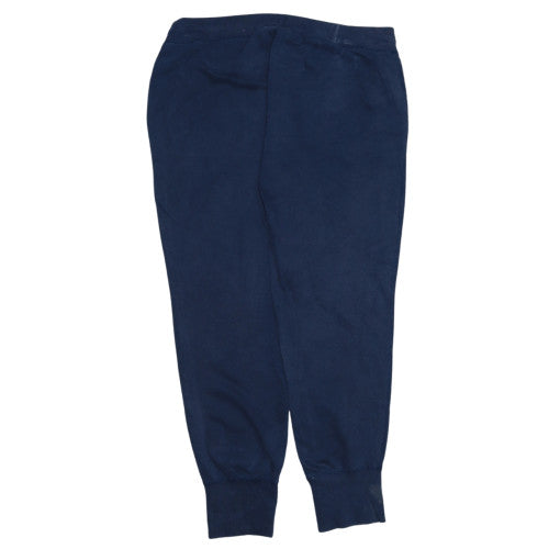 Converse Men's Blue Fleece Jogger Trousers XL Comfortable Activewear