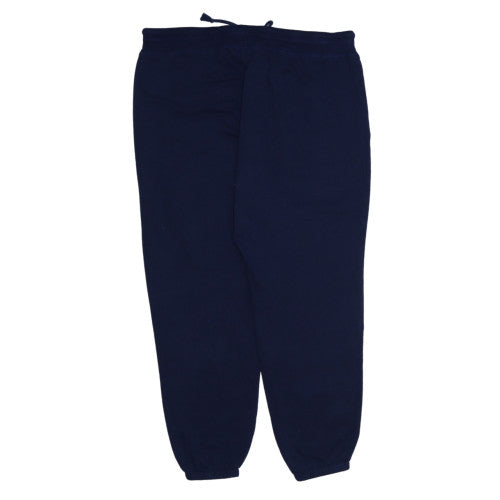 GAP Men’s Blue Fleece Jogger Sweatpants L Regular Fit Drawstring