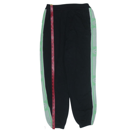 Adidas Mens Black 2XL Track Pants Side Stripe Joggers