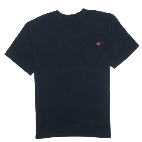 Wrangler Men's Black XL Workwear Cotton Crew Neck T-Shirt
