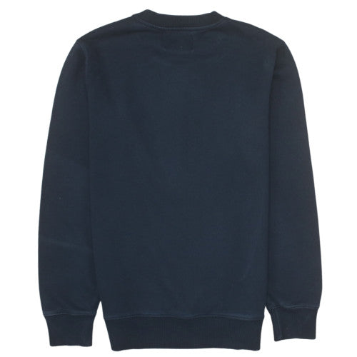 Calvin Klein Jeans Men's Black Small Pullover Sweatshirt Logo Crew Neck