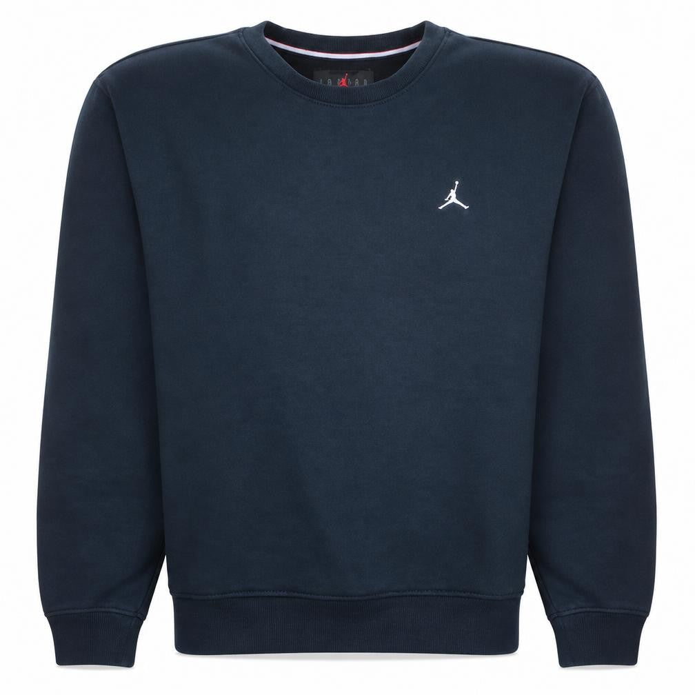 Jordan Men’s Black Crew Neck Pullover Sweatshirt Size S Regular Fit