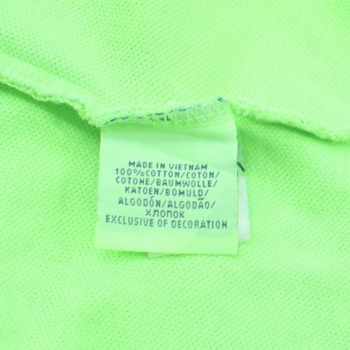 Ralph Lauren Men's Green Cotton Polo Shirt Size L
