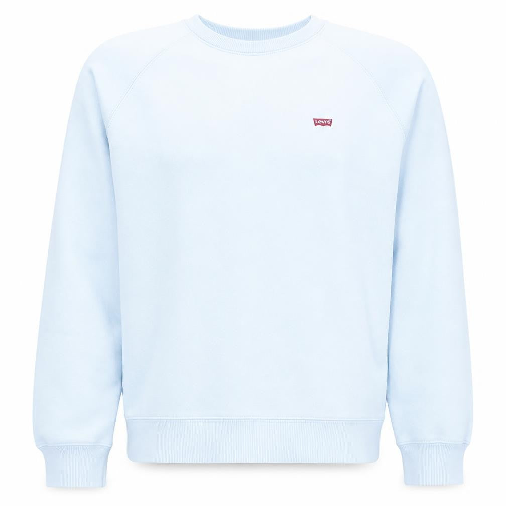 Levi's Men's White XS Crew Neck Pullover Sweatshirt