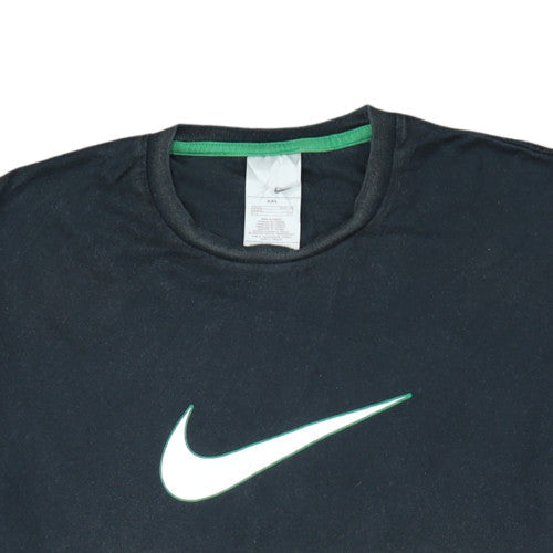 Nike Mens Black Crew Neck Short Sleeve Logo T-Shirt XXL