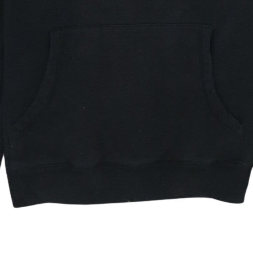 Lotto Men's Black Pullover Hoodie Size L Sports Fleece Sweatshirt