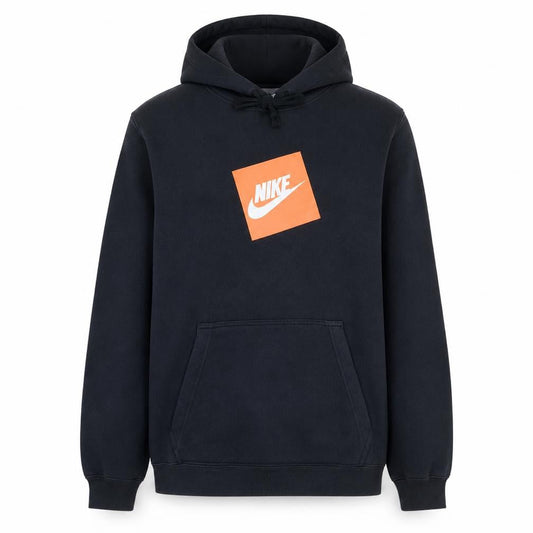 Nike Men's Black M Pullover Hoodie with Logo Graphic