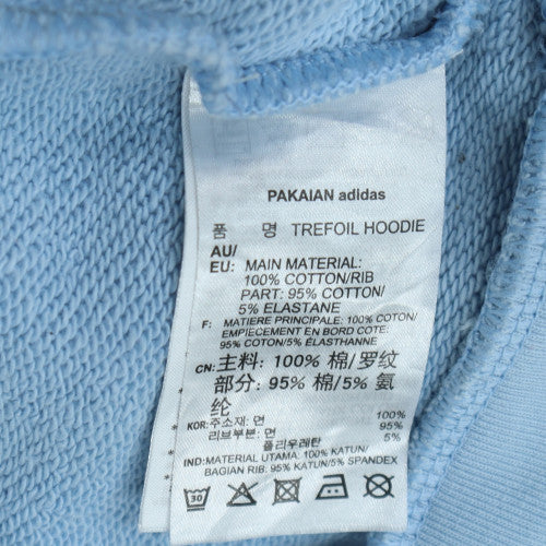 Adidas Mens Blue XL Pullover Hoodie Trefoil Logo Sweatshirt
