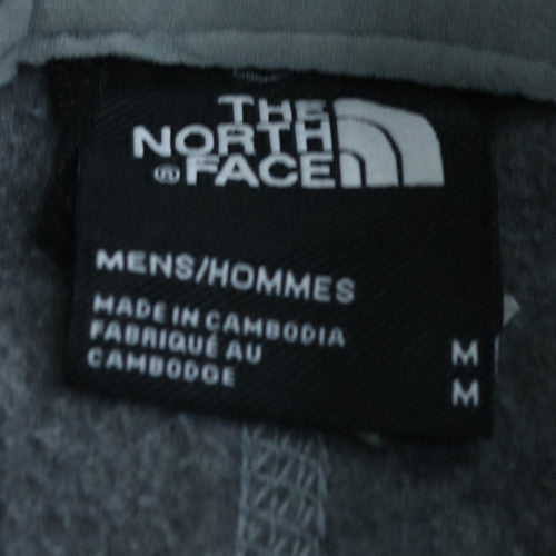 The North Face Men's Grey Fleece 1/4 Zip Activewear Jacket Size M