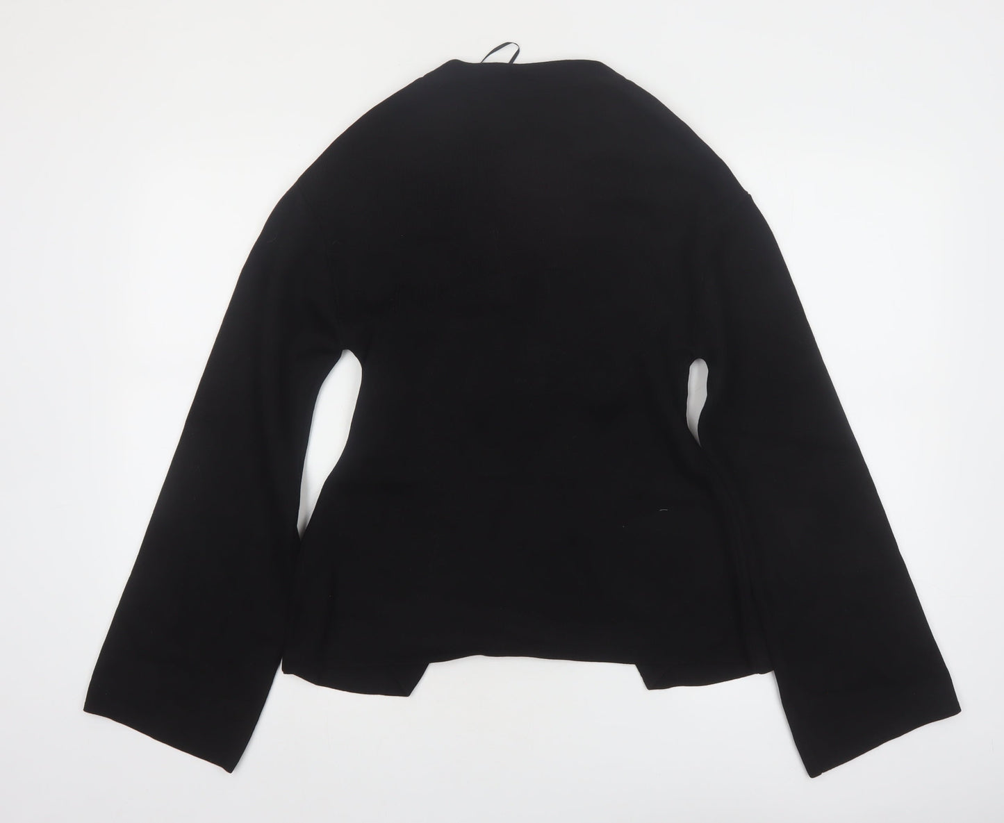 Marks and Spencer Womens Black XS V-Neck Knit Cardigan