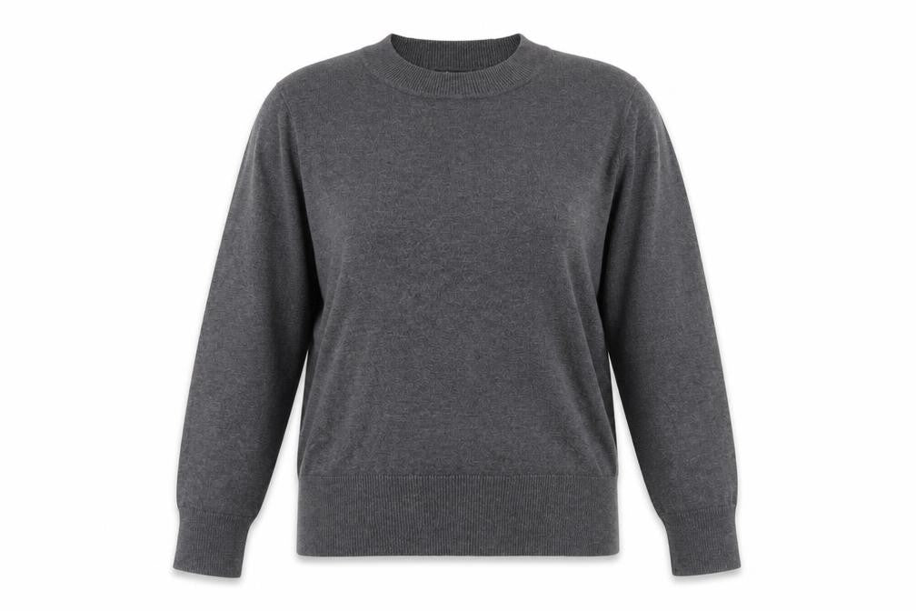 Brandtex Collection Women’s Grey Pullover Jumper M Viscose Blend