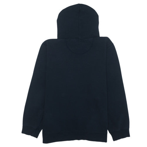Nike Men’s Black Pullover Hoodie M Fleece Logo Sportswear