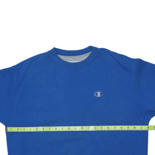 Champion Men's Blue Crew Neck Pullover Sweatshirt Size M