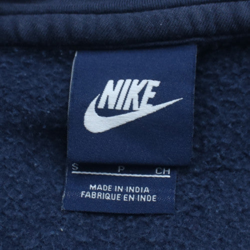 Nike Men's Blue Full Zip Fleece Hoodie Size S Regular Fit
