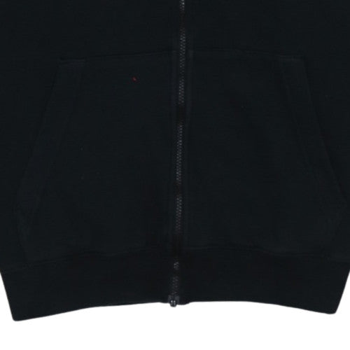 Nike Womens Black Full Zip Hoodie Size L - Classic Sportswear