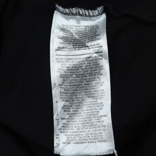 Nike Men's Black 2XL Full Zip Hoodie with Logo