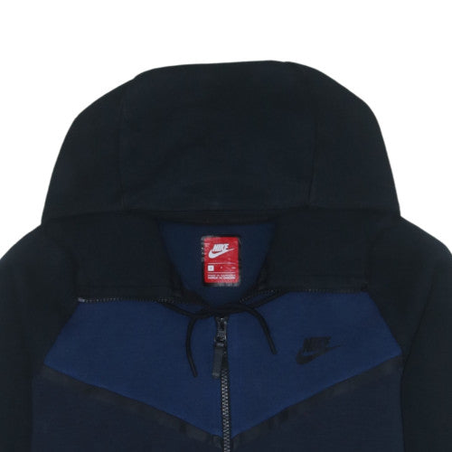 Nike Men's Blue Full Zip Hoodie Small Lightweight Sportswear