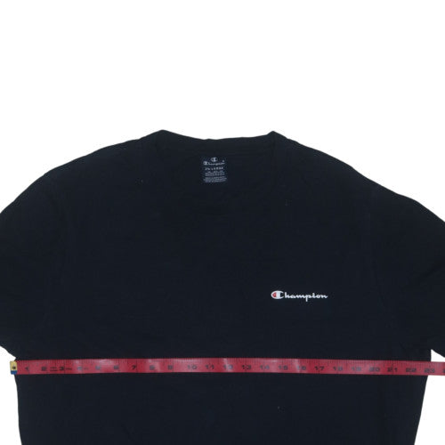 Champion Men's Black 2XL Crew Neck Short Sleeve Sports T-Shirt