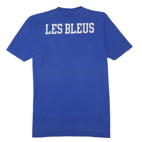Adidas Men’s Blue Les Bleus Retro Sports T-Shirt Size L