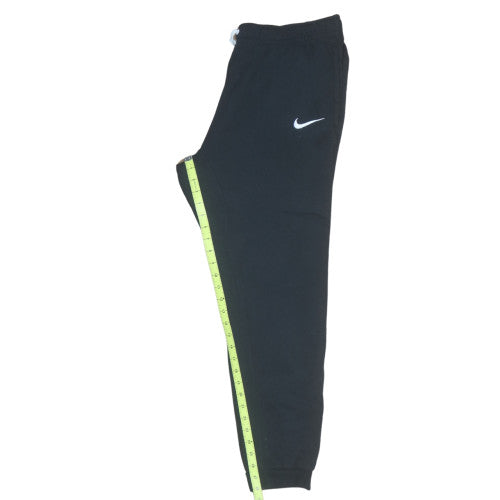 Nike Men's Black Jogger Sweatpants L Fleece Tapered Fit