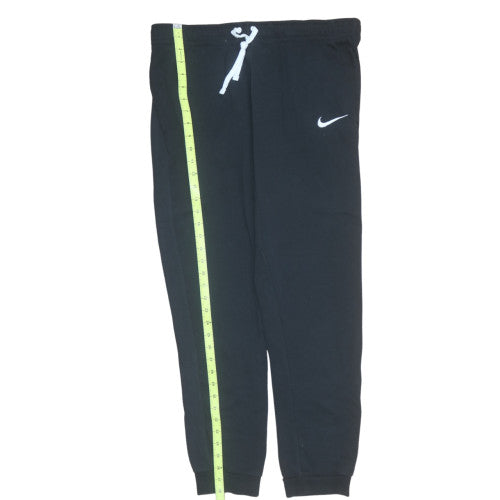 Nike Men's Black Jogger Sweatpants L Fleece Tapered Fit