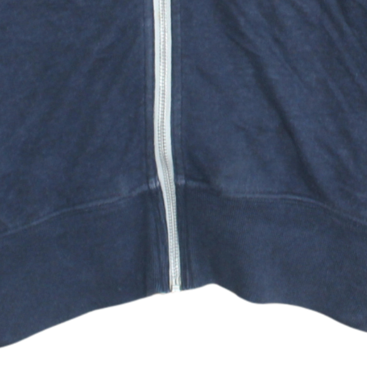 Nike Women's Blue Cotton Full Zip Track Jacket Size M