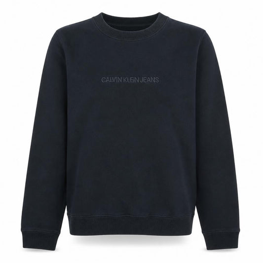 Calvin Klein Jeans Womens Black Cotton Sweatshirt Size S